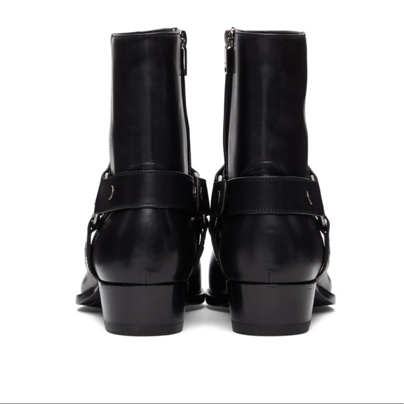 Saint Laurent Wyatt Harness Boots main image 4